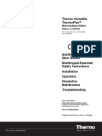 ThermoFlex Recirculating Chillers Manual Multilingual