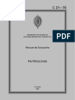 Manual C 21-75 Patrulhas Exército Brasileiro