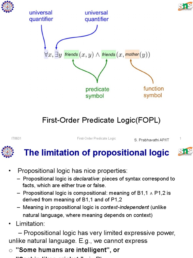 Representing Digital Circuits in First-Order Logic | PDF | First Order ...