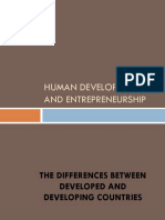Human Development and Entrepreneurship