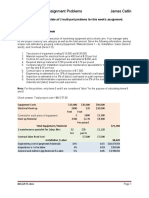 PM592 - Week 2 Assignment Problems James Catlin: 2-1 Basic Estimating Problem