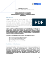 Informe Ejecutivo Plan de Acción Política Ruta Futuro