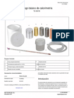 Basic Calorimetry Set Manual TD 8557B