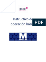 Instructivo de Operación Básica Mutoh