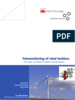 Telemonitoring of Wind Turbines