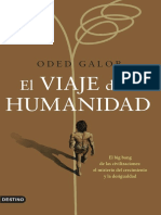 'El viaje de la humanidad' (editorial Destino) de Oded Galor (primeras páginas)