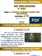 Ensino Religioso: A Pessoa Humana Como Ser Religioso