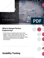 Human Factors Engineering Principles Topic Discussion Slides