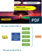 SESION 13 b Teo_ Utilidad de La EIA.,Descrpcion Del Proyecto