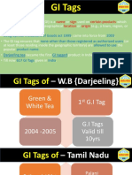 Important GI Tags