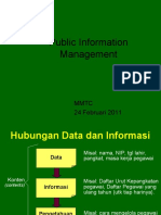 Manajemen Informasi Publik