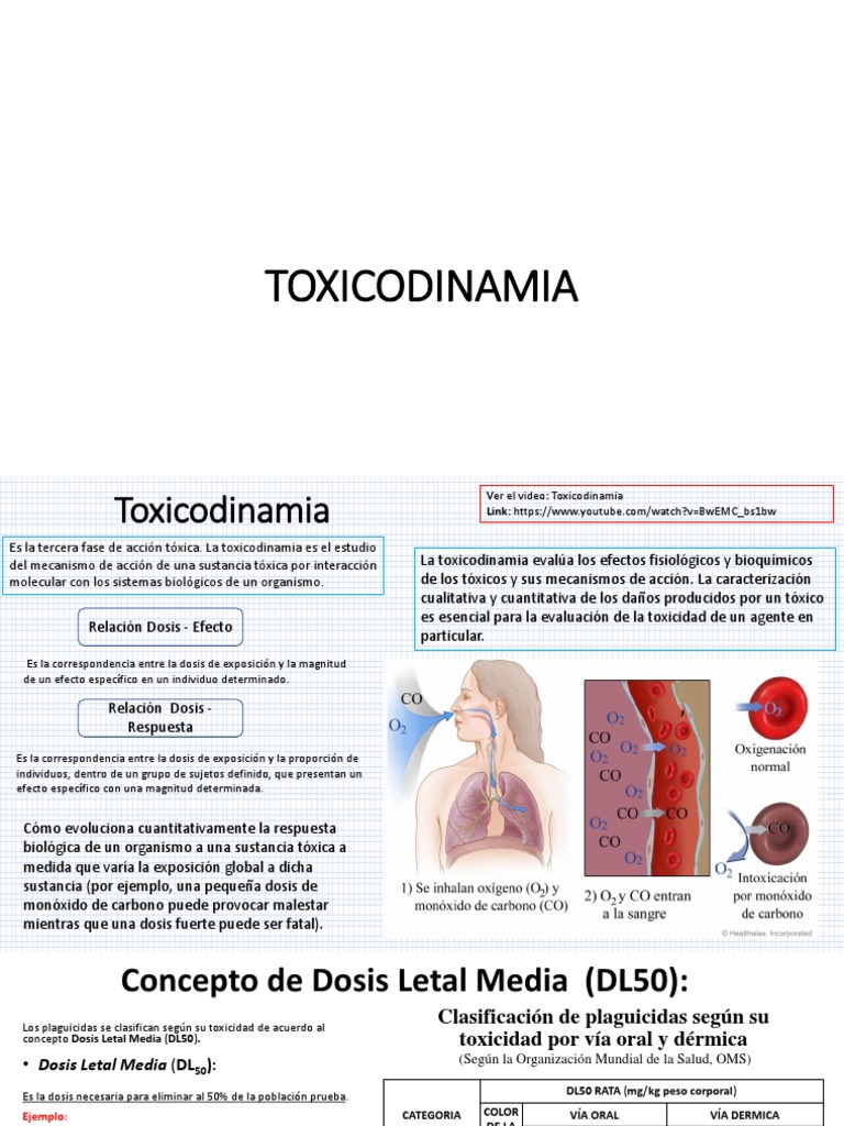 Toxicodinamia | PDF | Toxicidad | Especialidades Medicas