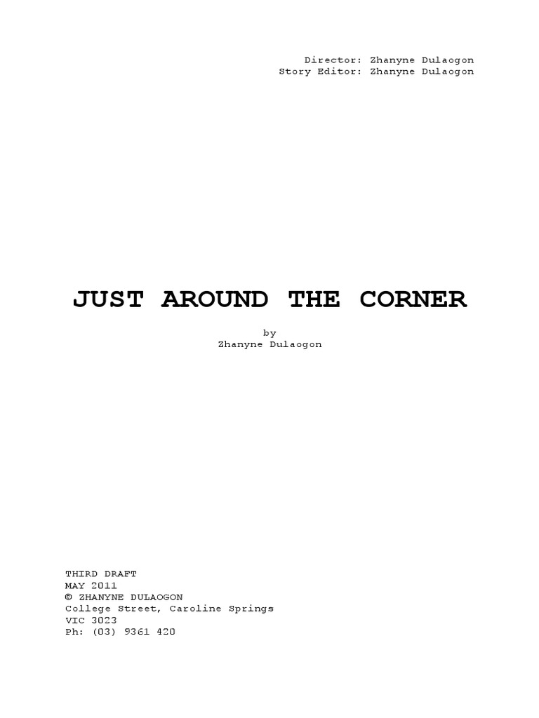 Media Script Draft 3 | PDF
