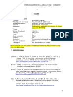 SILABO I - Evaluación y Diagnostico en Transtornos de Lectura y Escritura