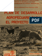 Plan de Desarrollo Agropecuario para El Proyecto Oruro