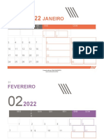 Calendário Da I.P.a Bodas DO CORDEIRO 2022