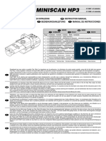 Clay Paky MINISCAN HP3 User Manual