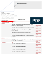 Fault: Diagnostic Scan