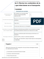 Examen - (APEB1-15%) Taller 2 - Revise Los Contenidos de La Unidad 2 Fuerzas Que Intervienen en El Transporte