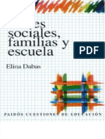 Dabas 1998 Redes Sociales Familias y Escuela