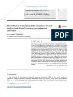 The Effect of Mandatory IFRS Adoption On Real and Accrual-Based Earnings Management Activities