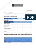 Información mensual salud mental