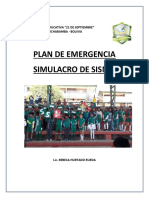 Plan de Emergencia U. E. RE 21 DE SEPTIEMBRE
