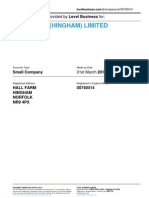 HALL FARM (HINGHAM) LIMITED - Company Accounts From Level Business