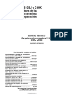 310J - 310SJ y 310K Cargadora de La Retroexcavadora Reparacio N