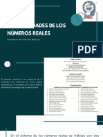 1.3 Propiedades de Los Números Reales