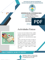 Actividades Fisicas