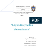 Leyenda y Mito CULTURA Y COMUNICACION