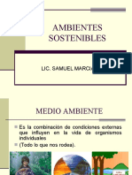 AMBIENTES SOSTENIBLES