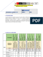 Planificación Iv Ciclo