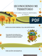 Reconociendo Mi Territorio