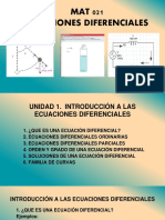 UNIDAD 1. Introd. Ec. Diferenciales