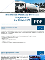Marchas Abril 28 2022
