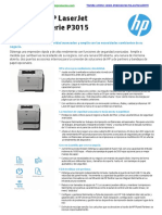 Caracteristicas Impresora HP Laserjet p3015