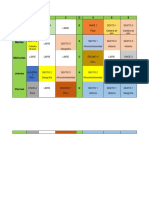 Horario 2022