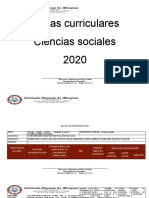 2 - MALLAS SOCIALES 2020 - Ciencias Sociales Sólo Secundaria