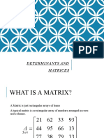 Intro To Matrices Day 1 and 2 Notes