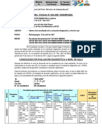 Informe de Evaluacion Diagnostica 2021