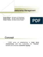 Customer Relationship Management CRM