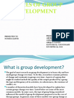 Models of Group Development