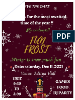 Festive Winter Nutcracker Theatre Musical Show Poster