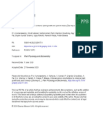 Journal Pre-Proof: Plant Physiology and Biochemistry