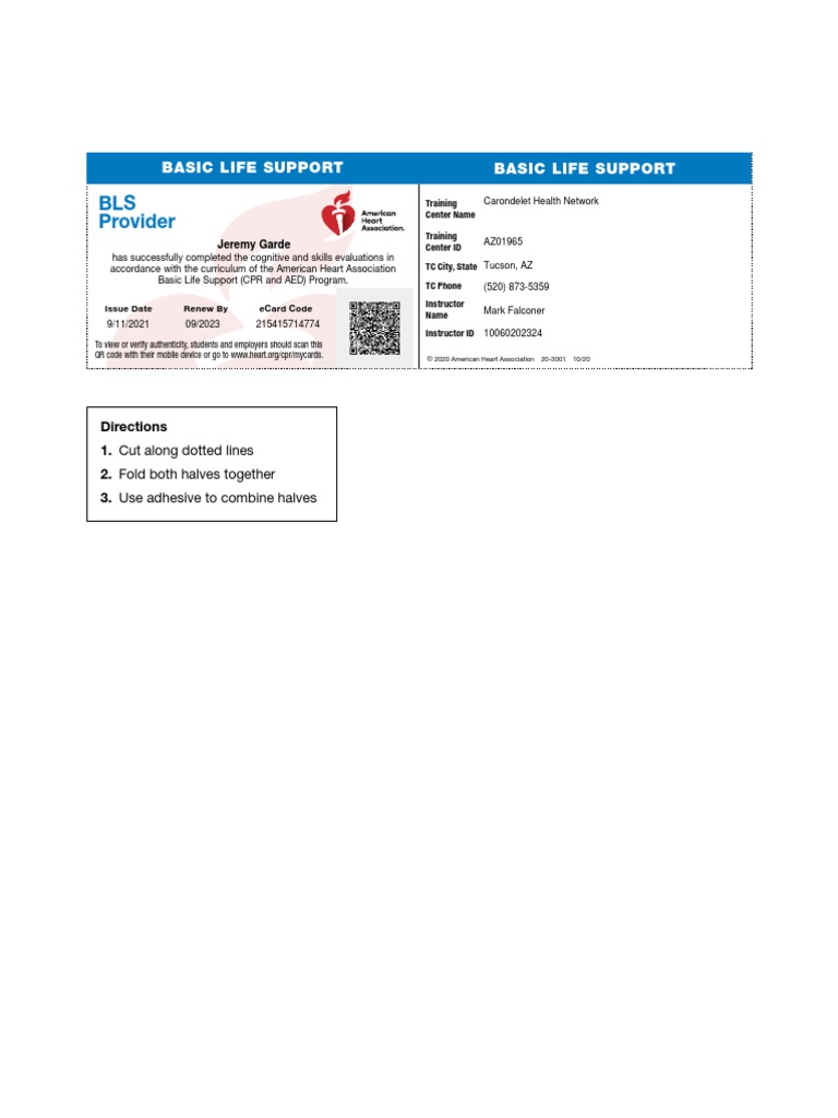 Garde Bls | PDF