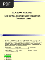 ACC3100 Fall 2017 Mid Term 1 Exam Practice Question From Test Bank