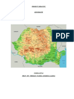 Proiect Didacticdemersuri Didacticeprof. Florea Andreea Larisa