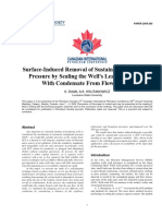 Surface-Induced Removal of Sustained Casing Head Pressure by Sealing The Well's Leaking Cement With Condensate From Flowing Gas